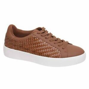 NEW OUTWOODS women's classic lace-up casual shoes in newtan